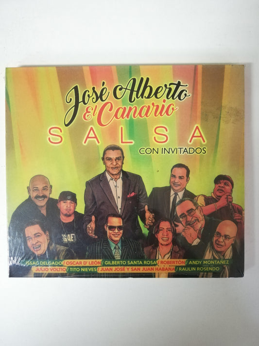 CD JOSE ALBERTO EL CANARIO - SALSA CON INVITADOS