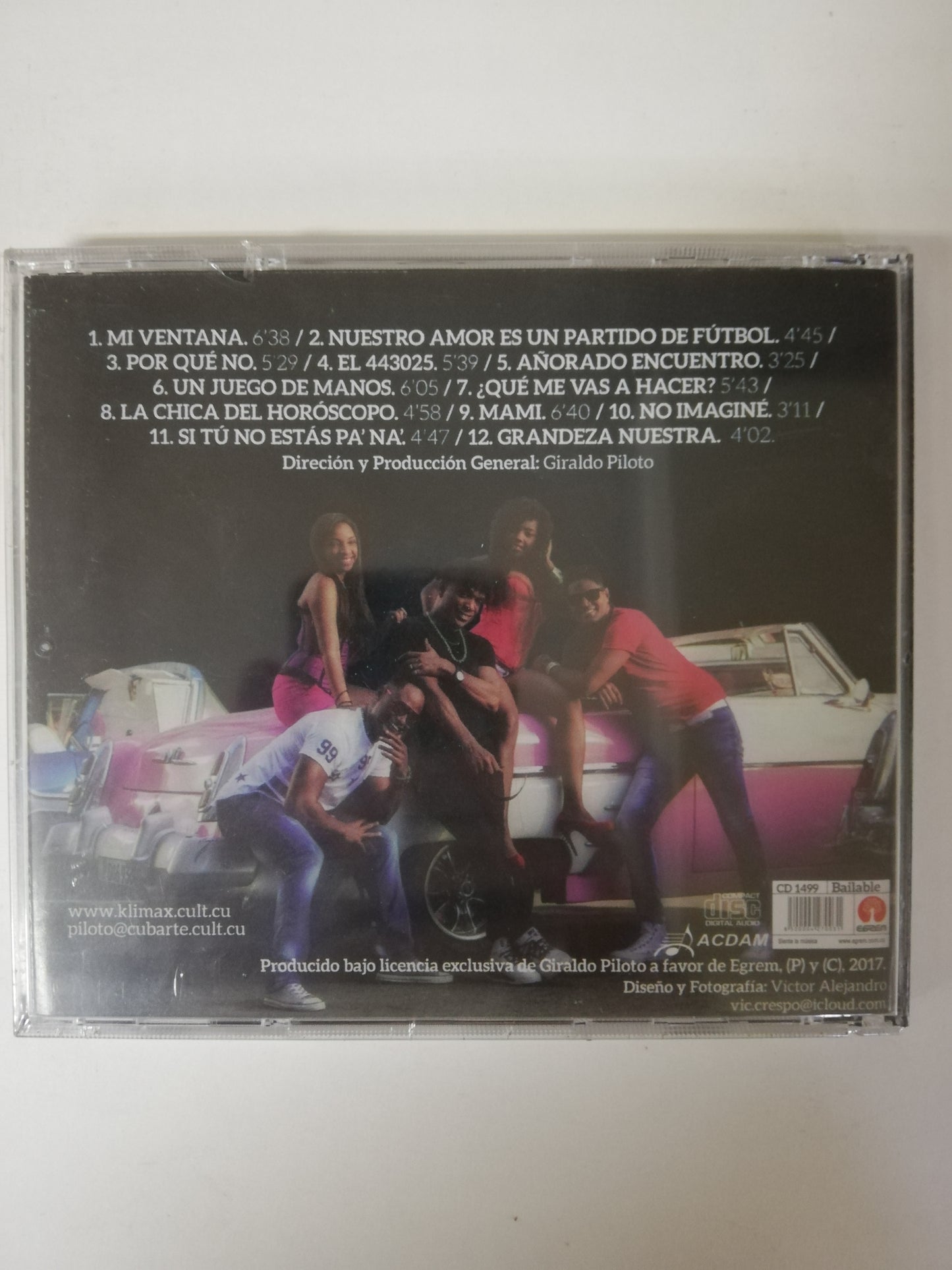 CD GIRALDO PILOTO KLIMAX - MIS 21 AÑOS