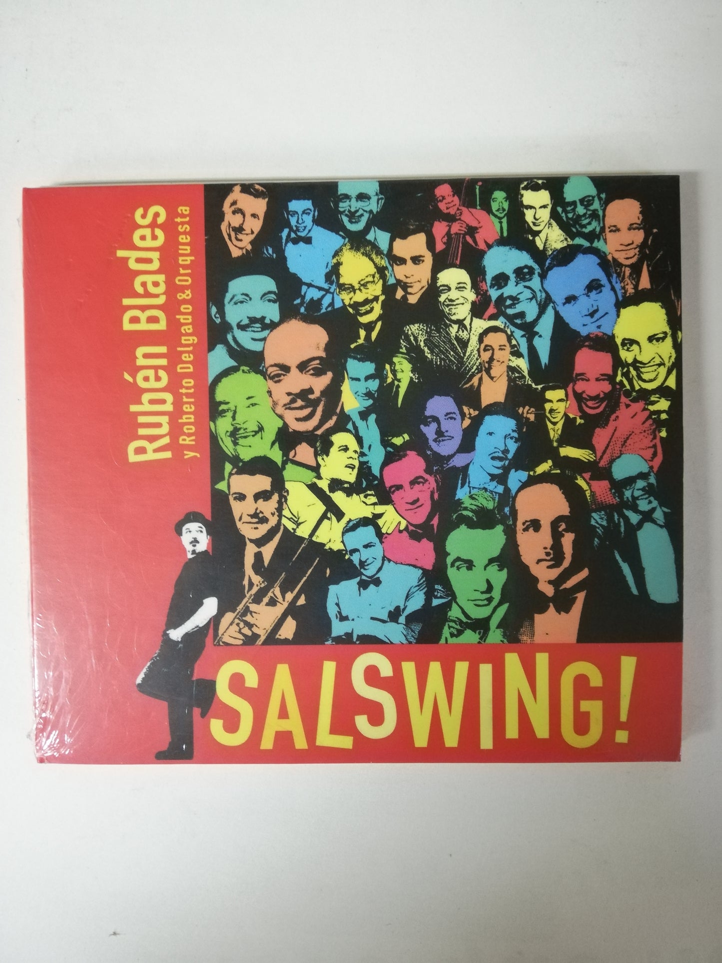 CD RUBEN BLADES Y ROBERTO DELGADO & ORQUESTA - SALSWING!