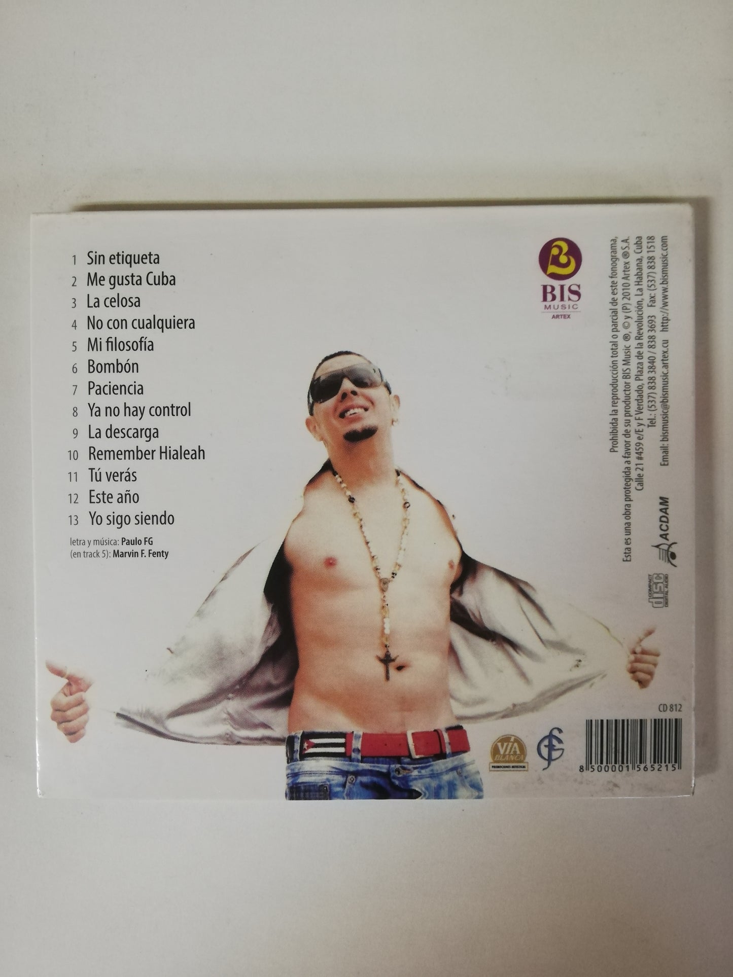 CD PAULITO F.G. - SIN ETIQUETA