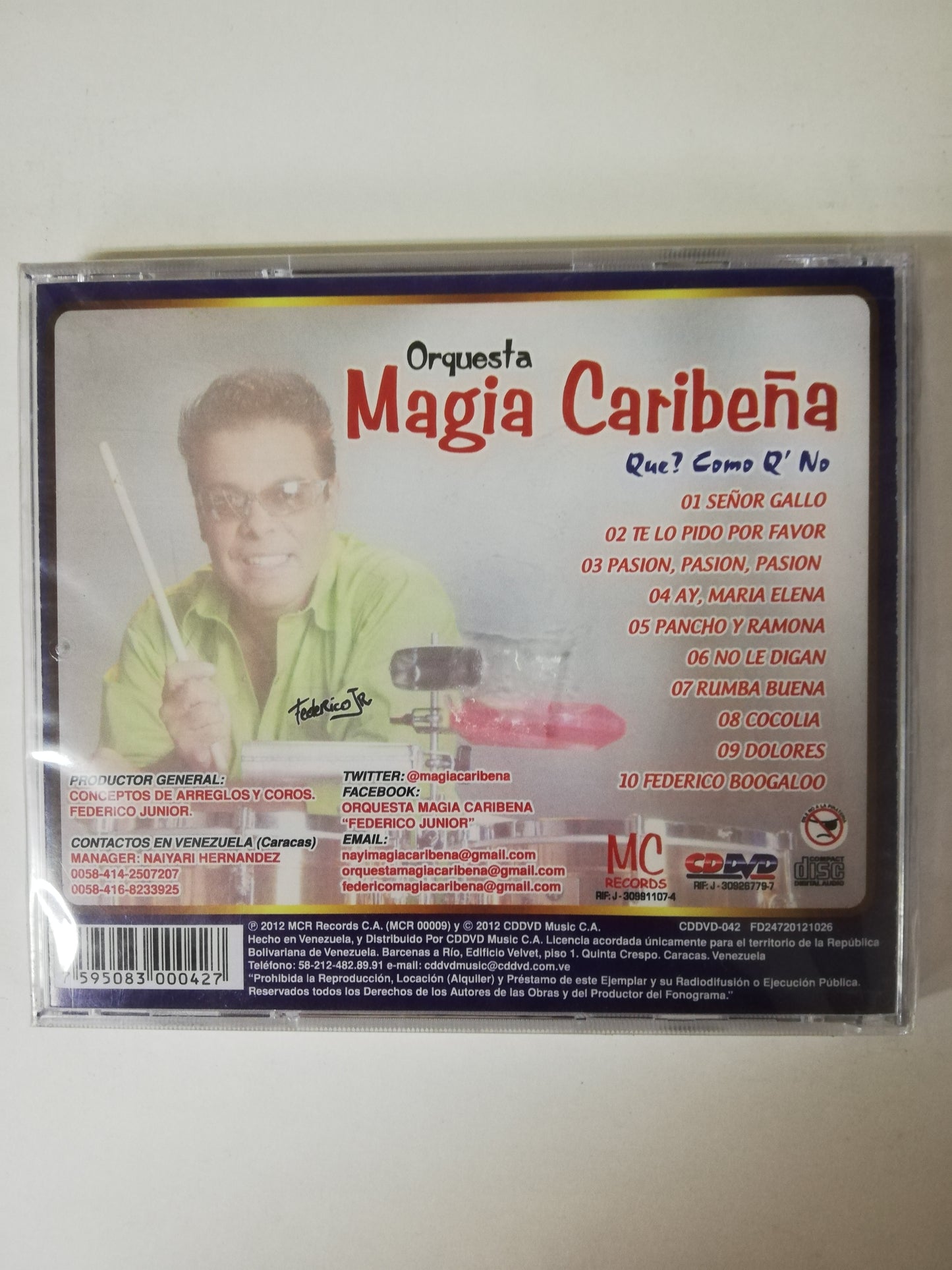 CD ORQUESTA MAGIA CARIBEÑA - GRANDES EXITOS