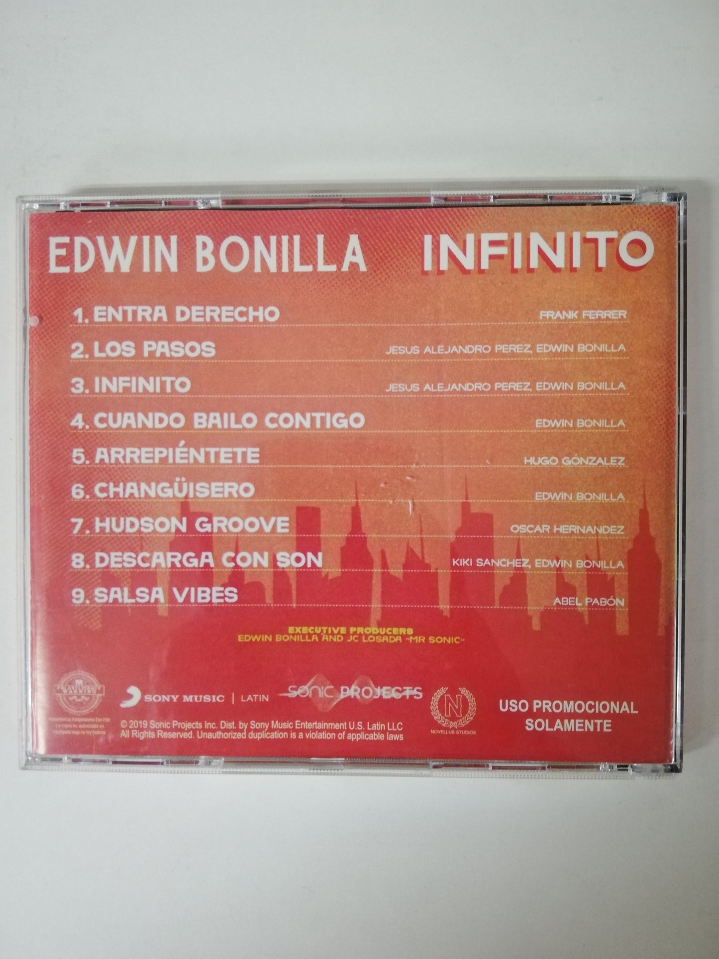 CD EDWIN BONILLA - INFINITO