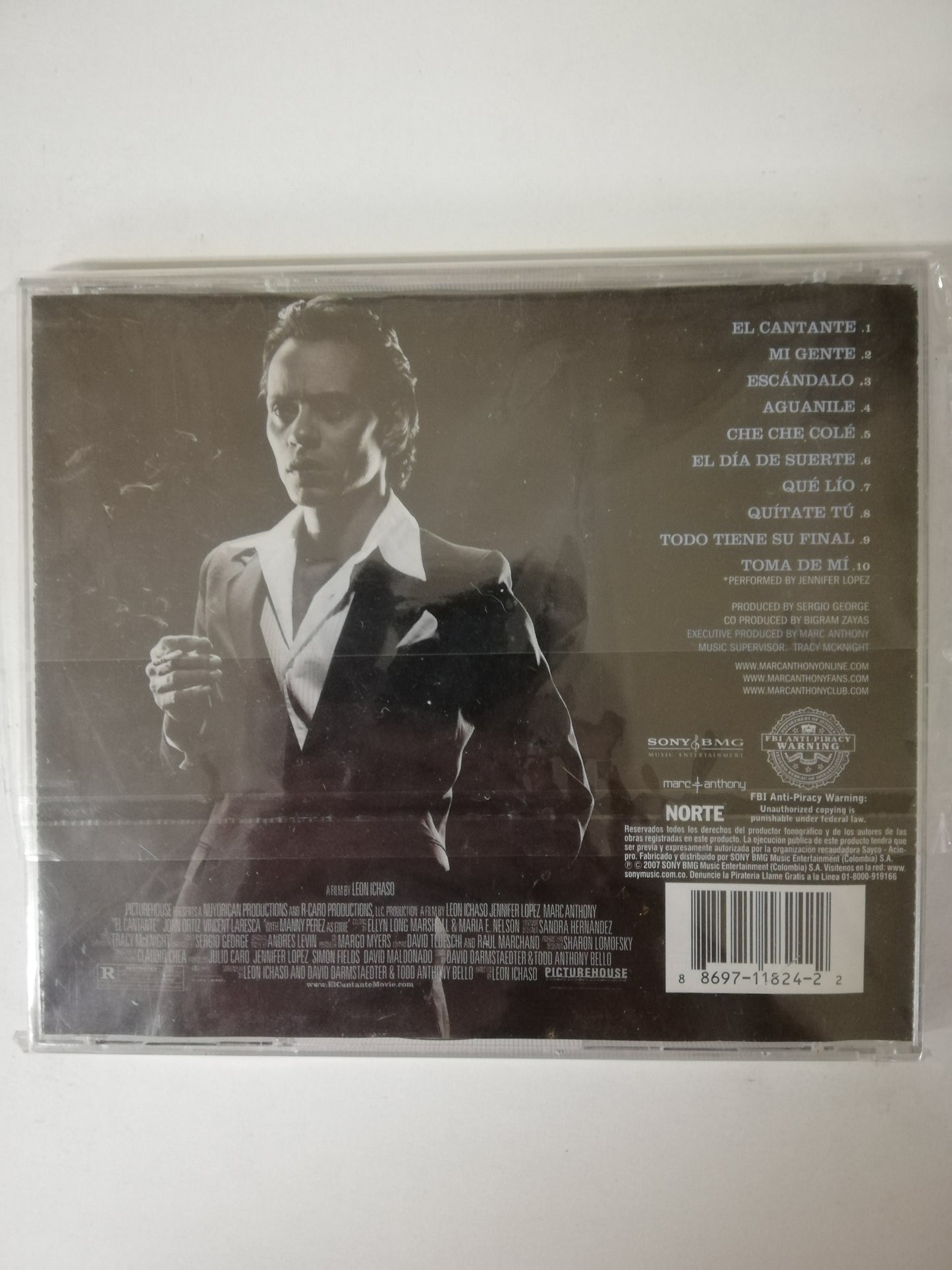 CD MARC ANTHONY - EL CANTANTE