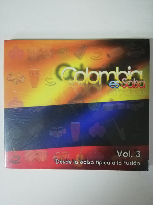 CD COLOMBIA ES SALSA VOL. 3 - VARIOS INTÉRPRETES