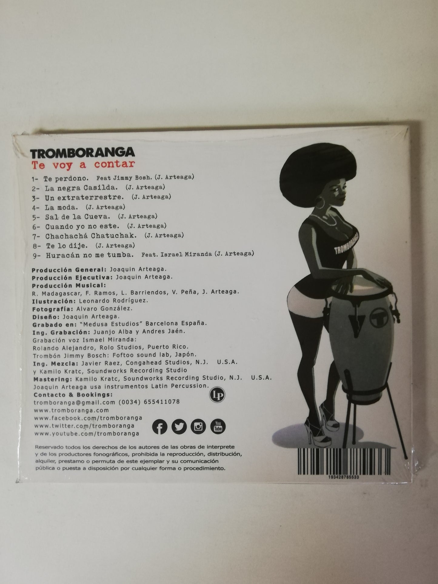 CD TROMBORANGA - TE VOY A CONTAR