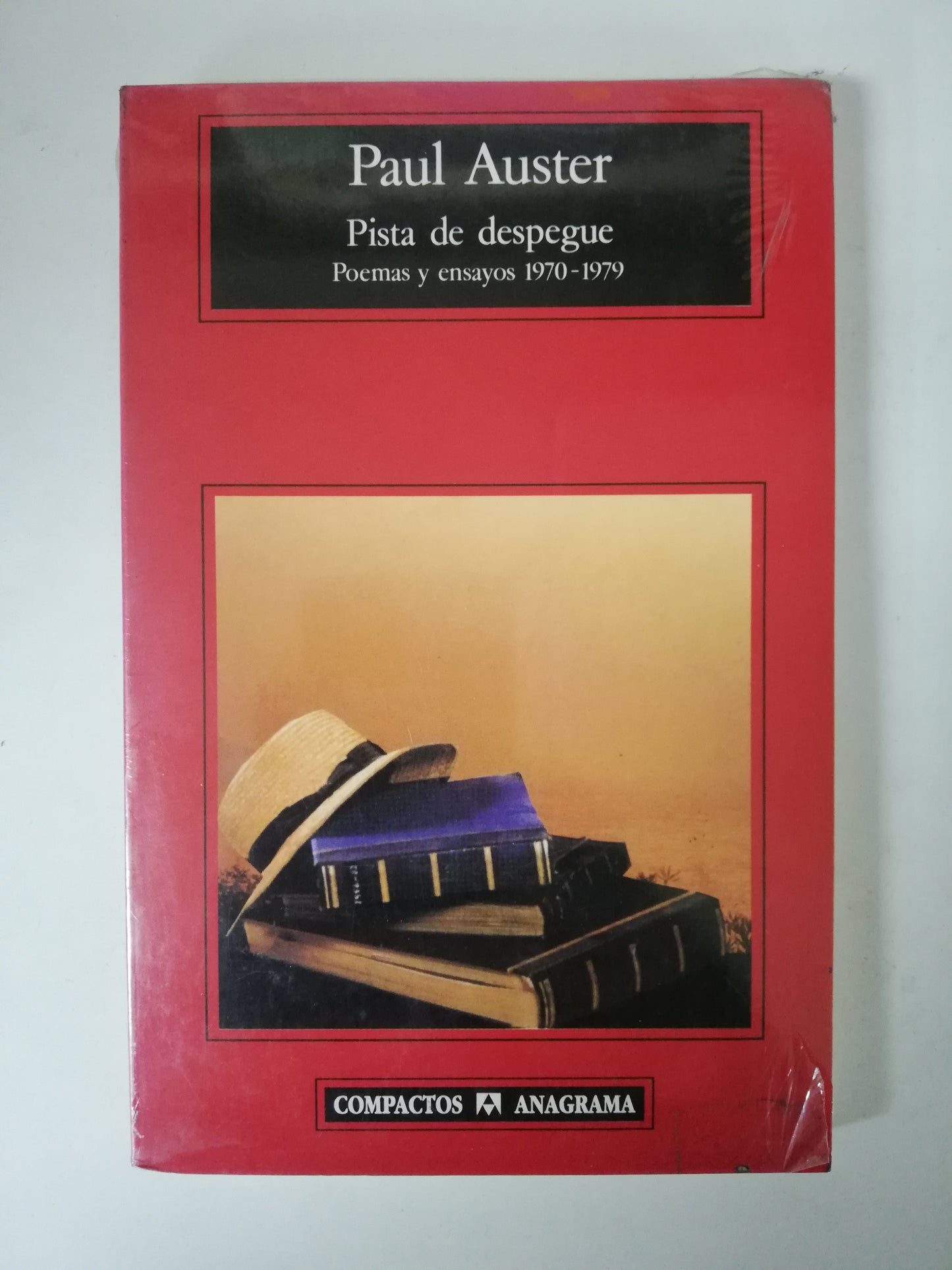 PISTA DE DESPEGUE - POEMAS Y ENSAYOS 1970-1979 - PAUL AUSTER