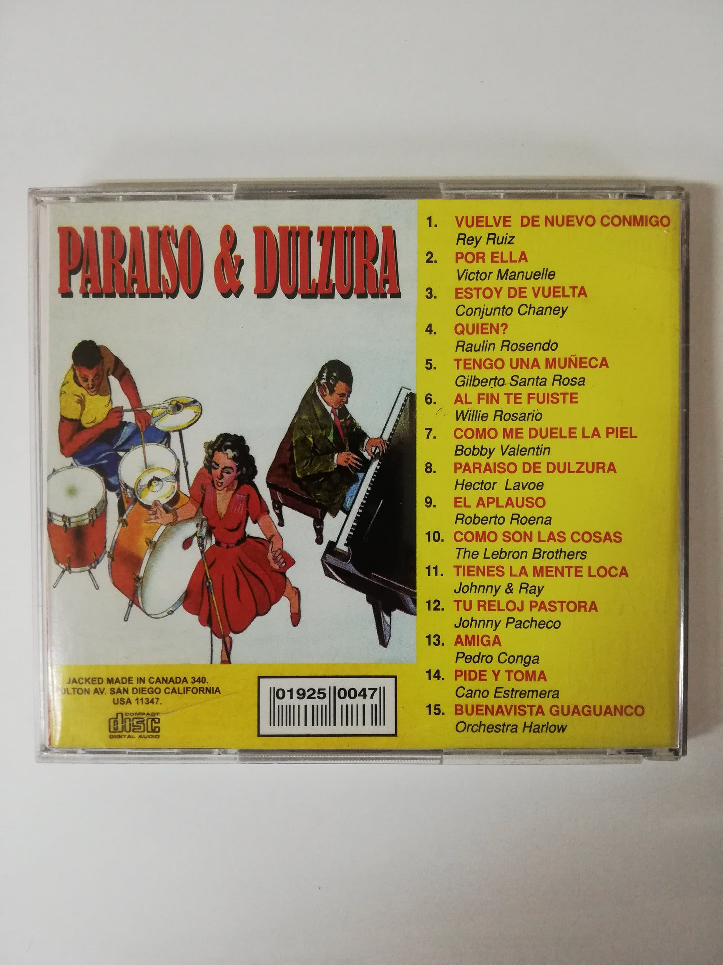 CD PARAISO & DULZURA - VARIOS INTÉRPRETES