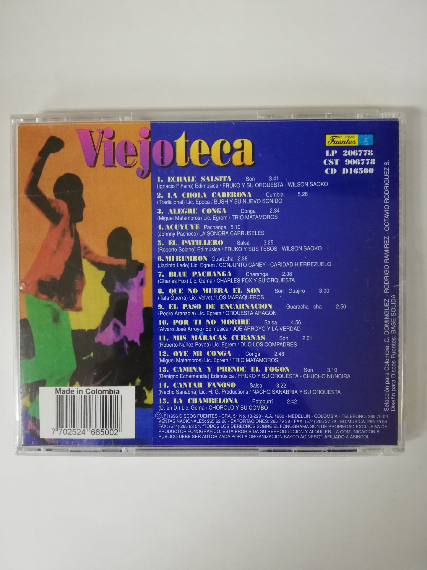 CD VIEJOTECA EN TIEMPO DE SALSA - VIEJOTECA EN TIEMPO DE SALSA VOL. 4