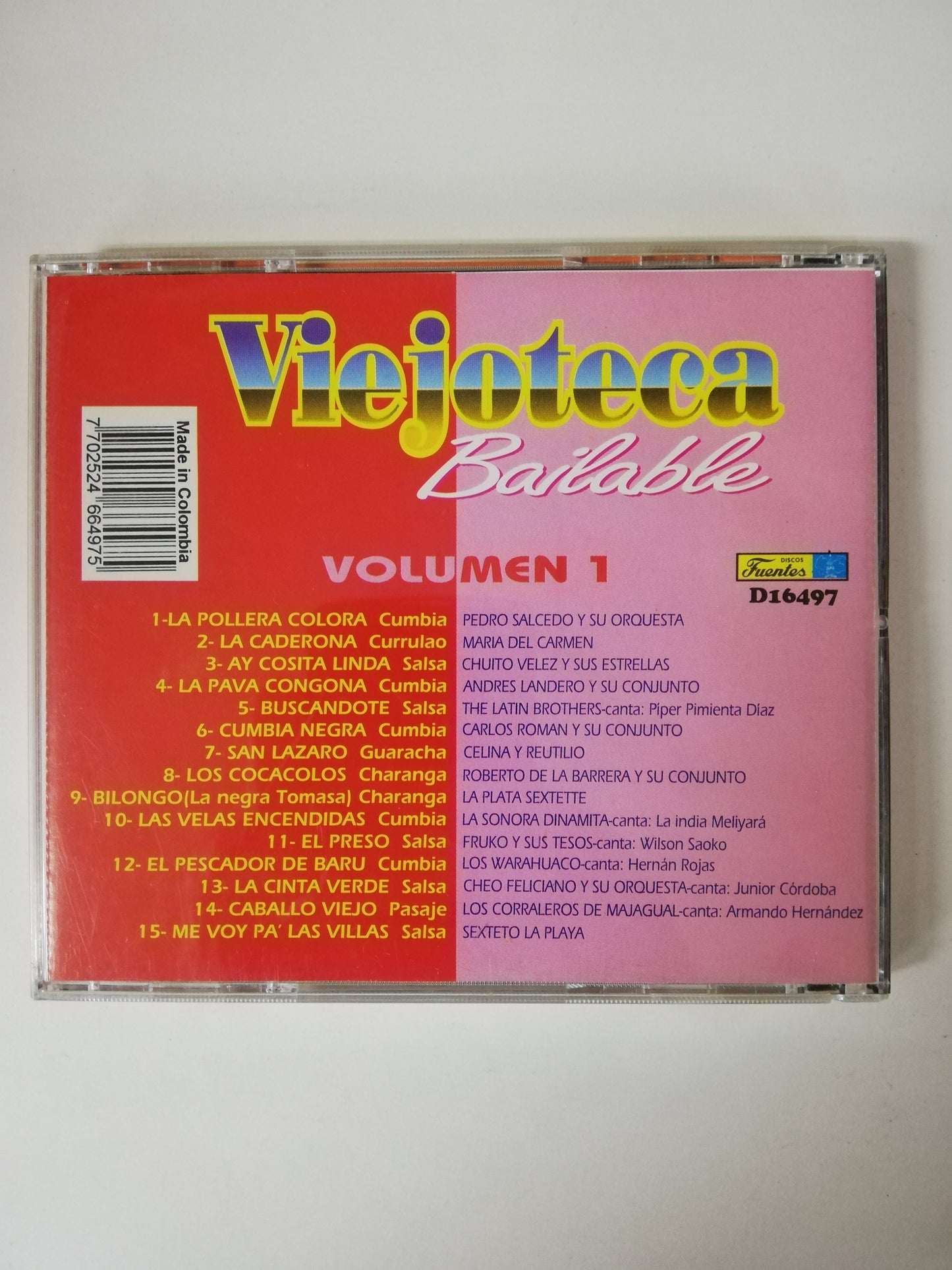 CD VIEJOTECA BAILABLE - VARIOS INTÉRPRETES