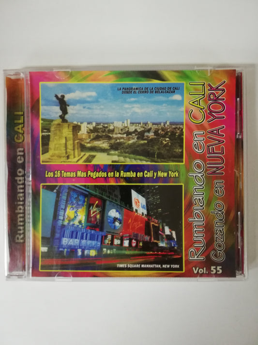 CD RUMBEANDO EN CALI GOZANDO EN NUEVA YORK VOL. 55 - VARIOS INTÉRPRETES