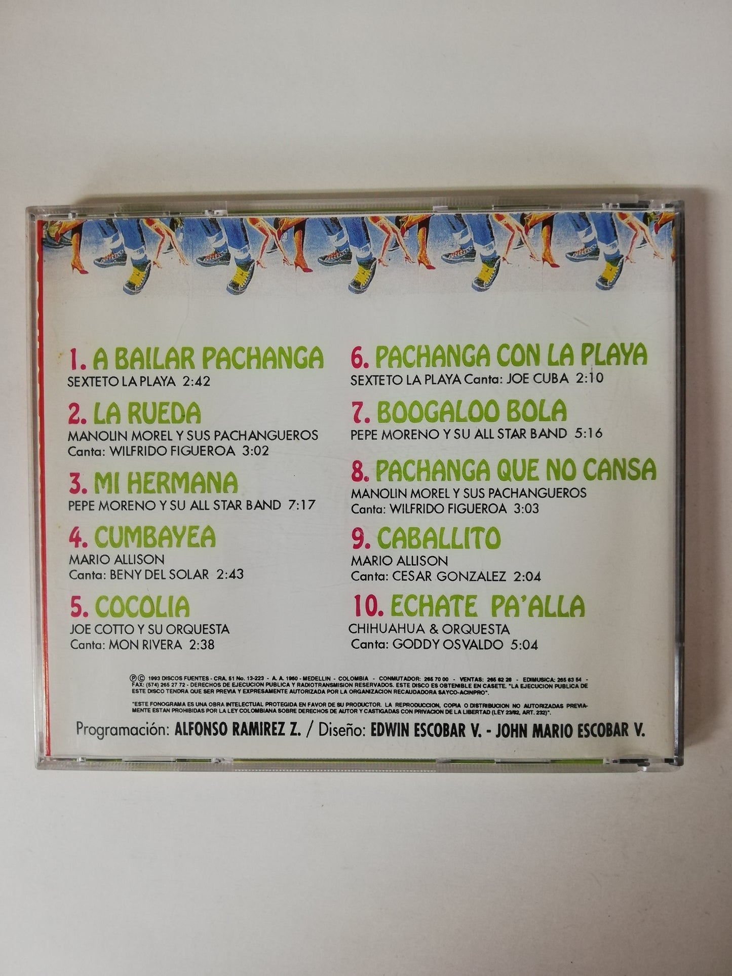 CD A BAILAR PACHANGAS - VARIOS INTÉRPRETES