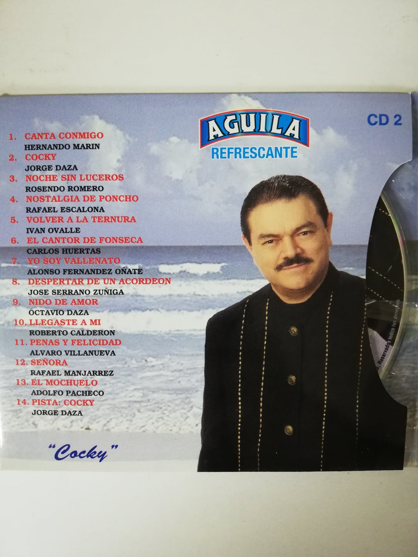 CD JORGE DAZA BARRIGA - LIRISMO VALLENATO - SENTIMIENTO ROMÁNTICO - CD X 3