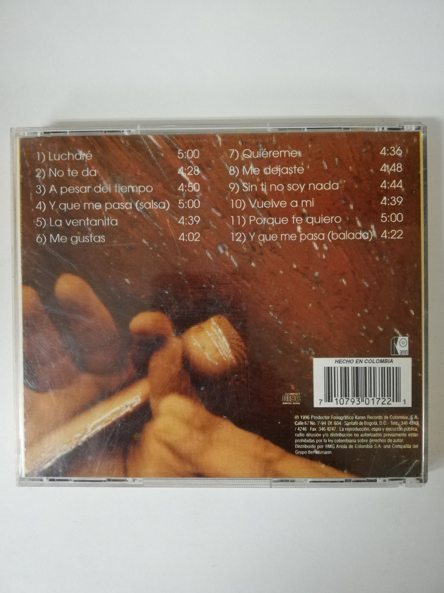 CD MICKEY TAVERAS - LUCHARÉ