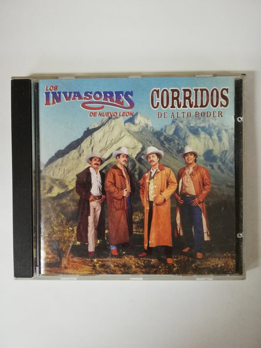 CD LOS INVASORES DE NUEVO LEON - CORRIDOS DE ALTO PODER