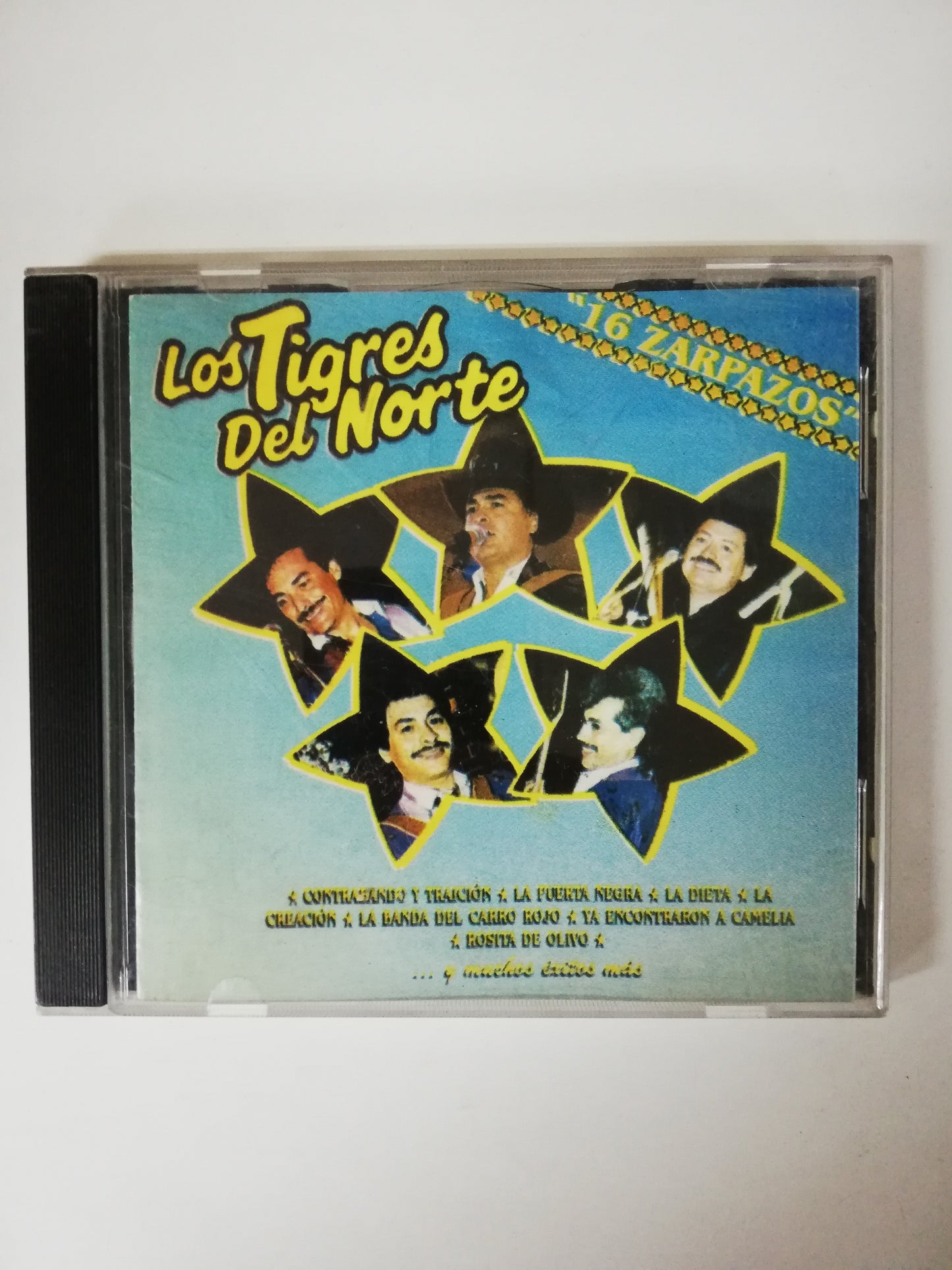 CD LOS TIGRES DEL NORTE - 16 ZARPAZOS