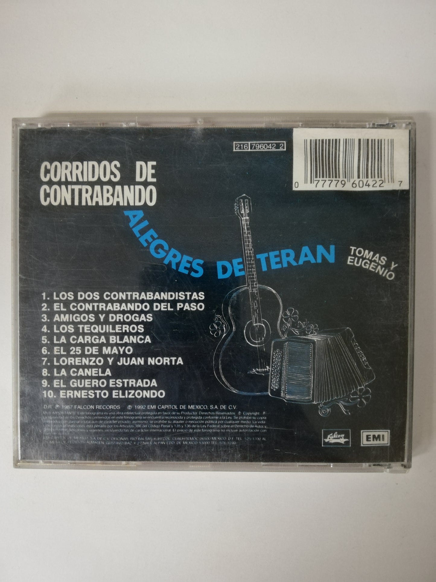 CD ALEGRES DE TERAN - CORRIDOS DE CONTRABANDO