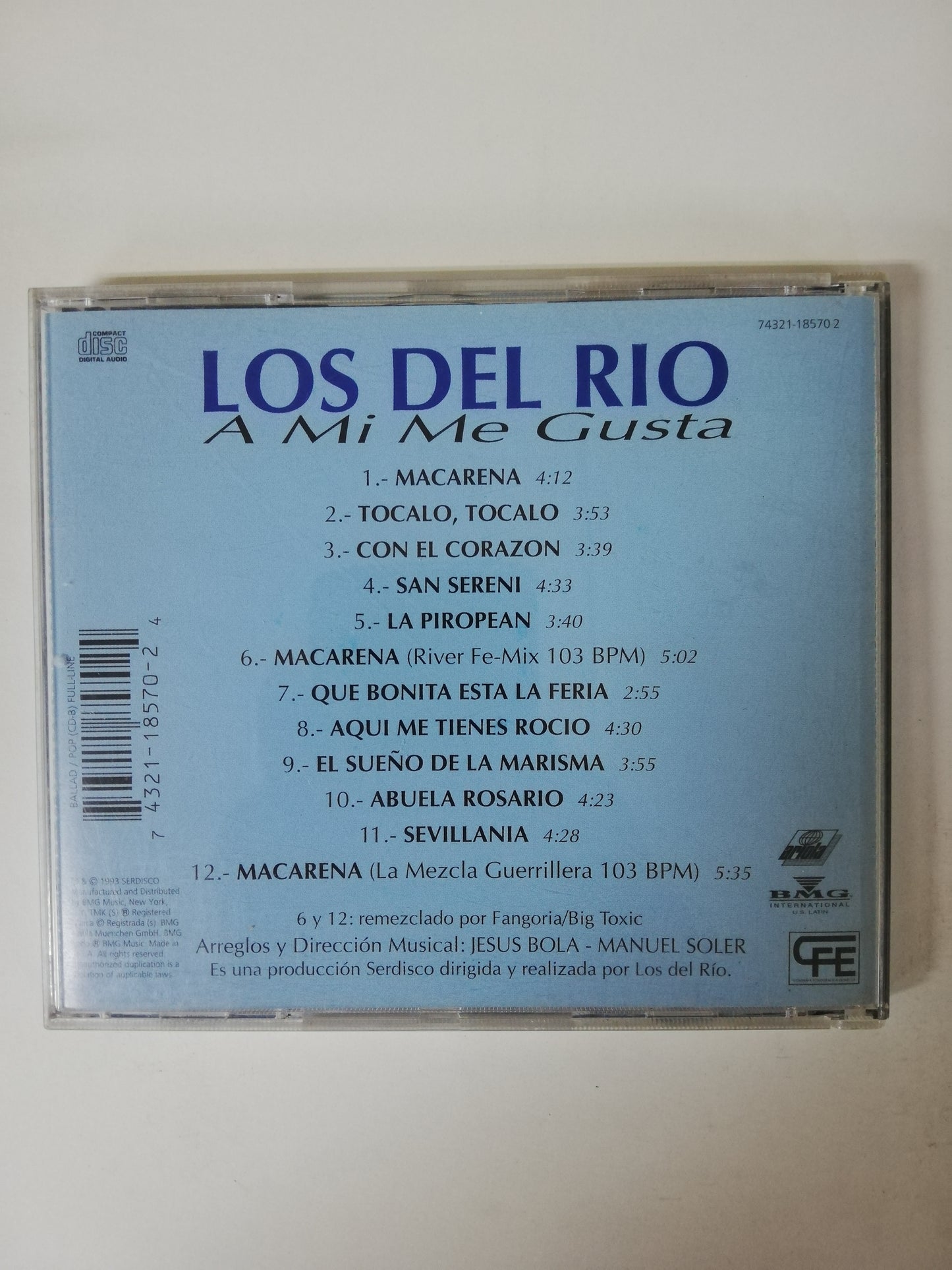 CD LOS DEL RIO - A MI ME GUSTA