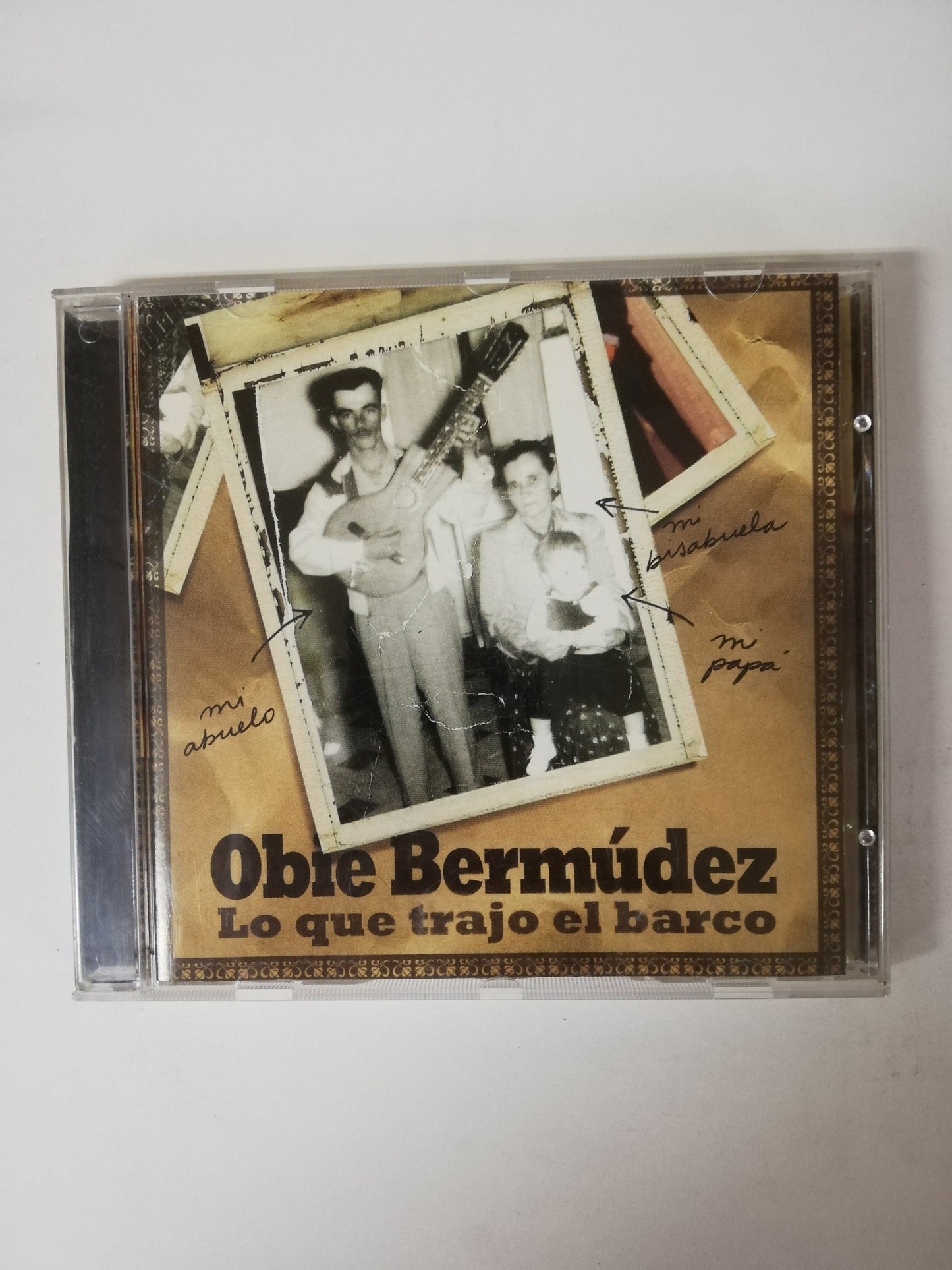 CD OBIE BERMUDEZ - LO QUE TRAJO EL BARCO