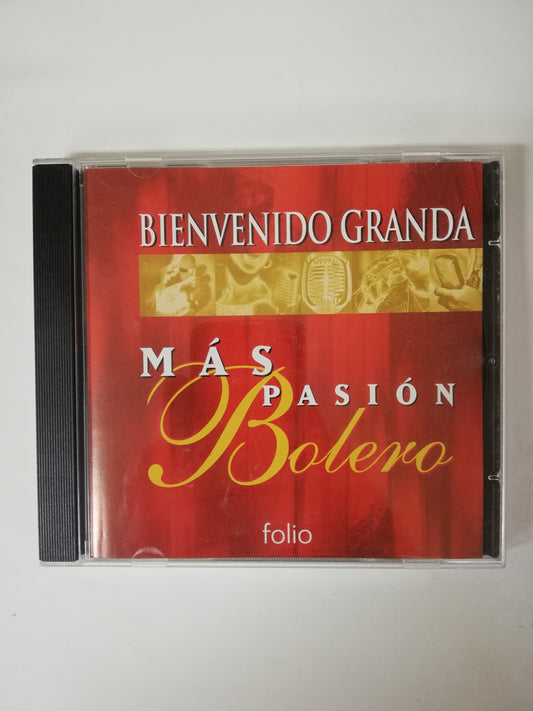 CD BIENVENIDO GRANDA - MAS PASIÓN BOLERO