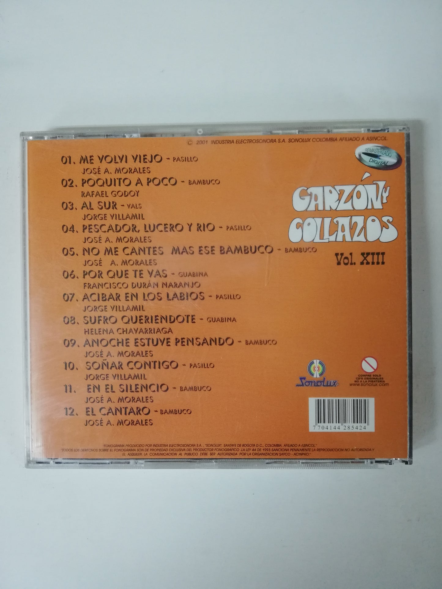 CD GARZÓN Y COLLAZOS - GARZÓN Y COLLAZOS VOL. XIII