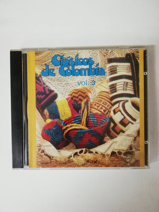 CD CLÁSICOS DE COLOMBIA - CLÁSICOS DE COLOMBIA VOL. 3