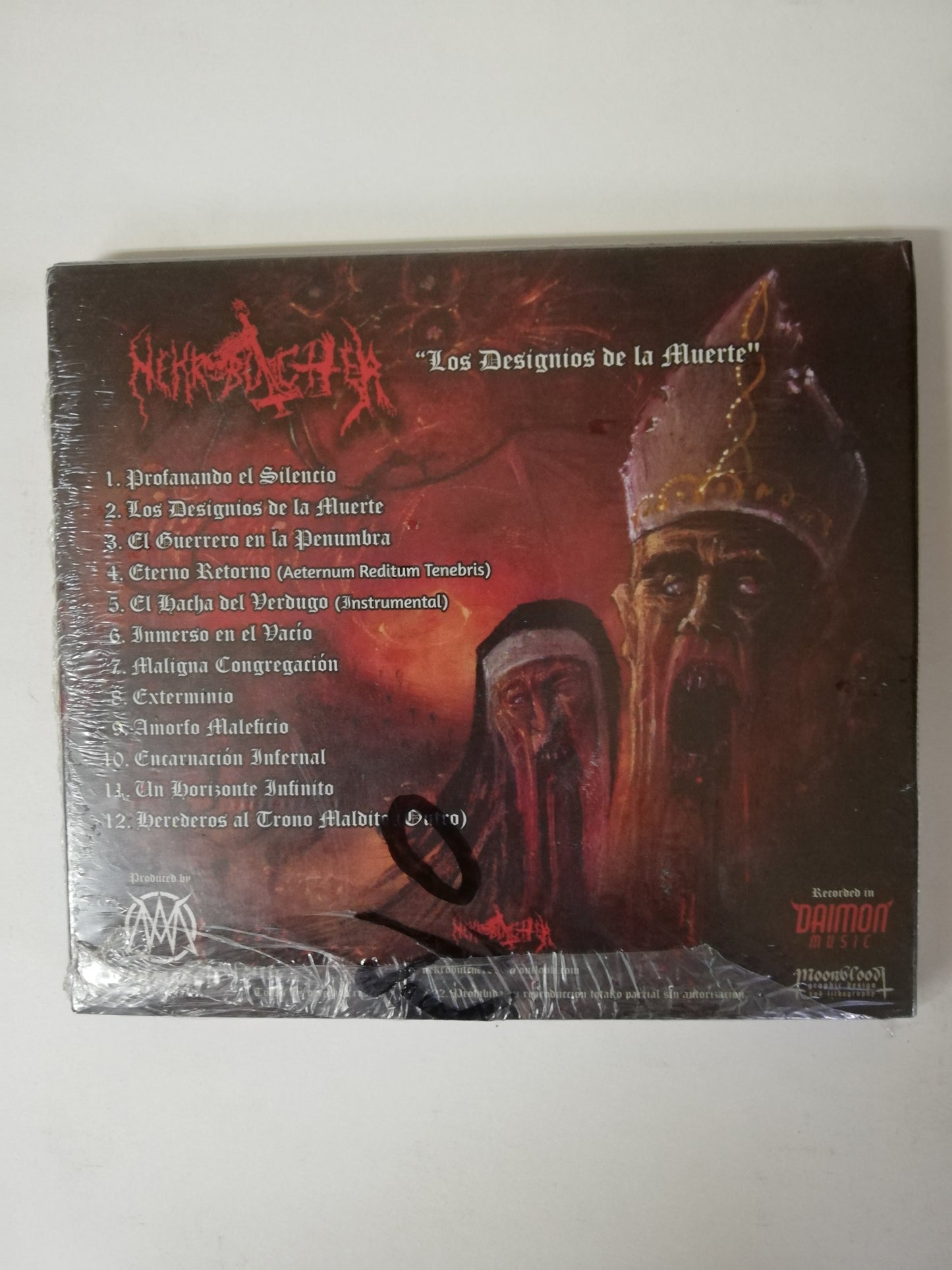 CD NEKROBUTHCER - LOS DESIGNIOS DE LA MUERTE