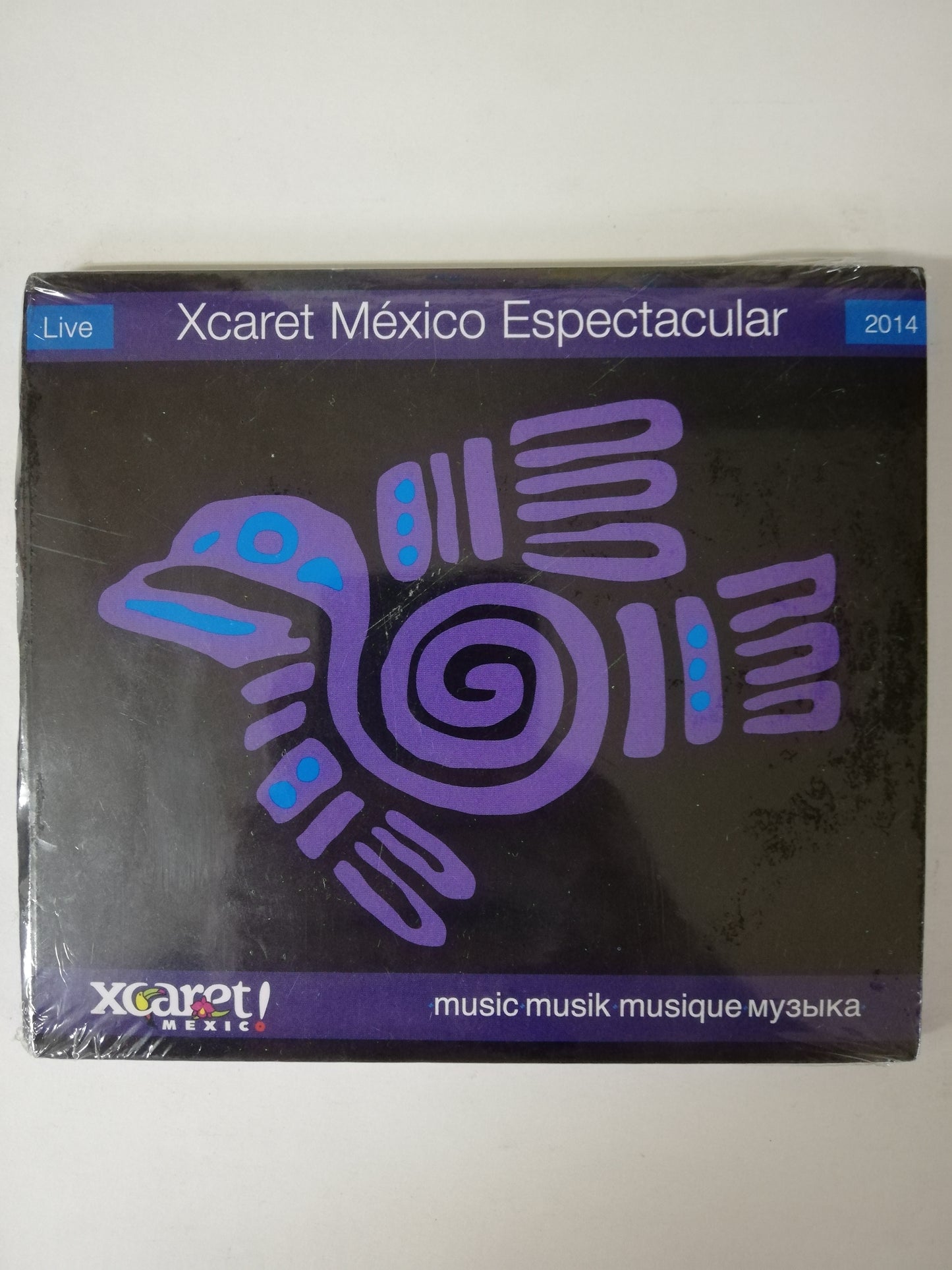 CD XCARET MEXICO ESPECTACULAR - LIVE 2014 - CD X 2