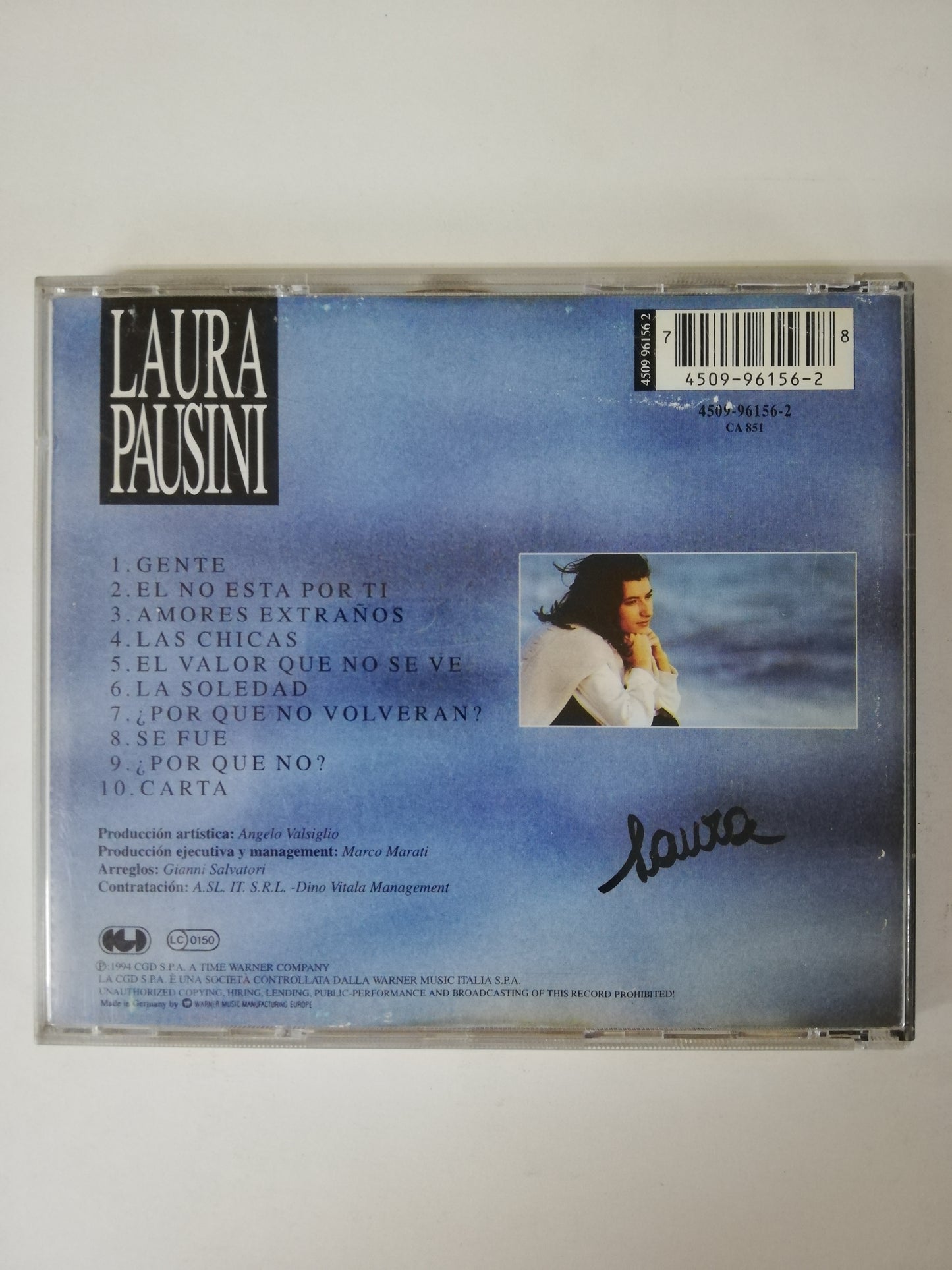 CD LAURA PAUSINI - LAURA PAUSINI