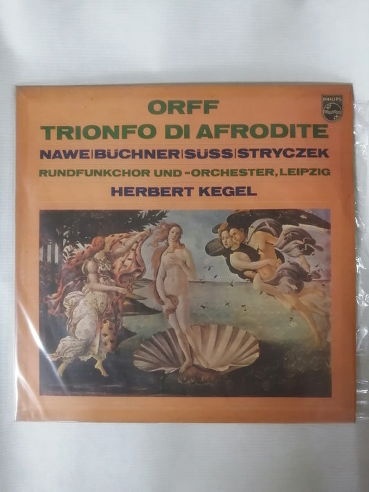 LP ORFF - TRIONFO DI AFRODITE - HERBERT KEGEL