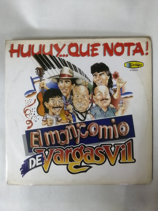 LP MANICOMIO DE VARGASVIL - HUUUY... QUE NOTA!