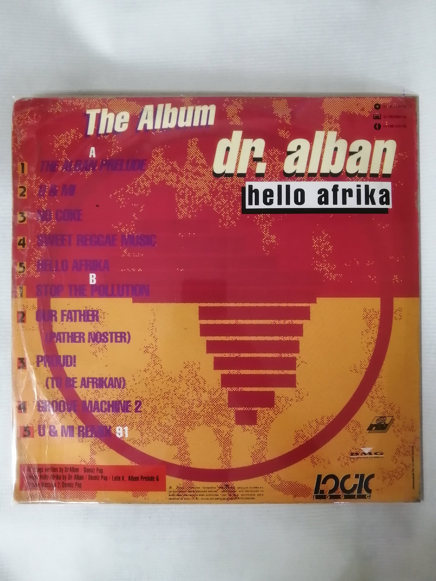 LP DR. ALBAN - HELLO AFRIKA THE ALBUM