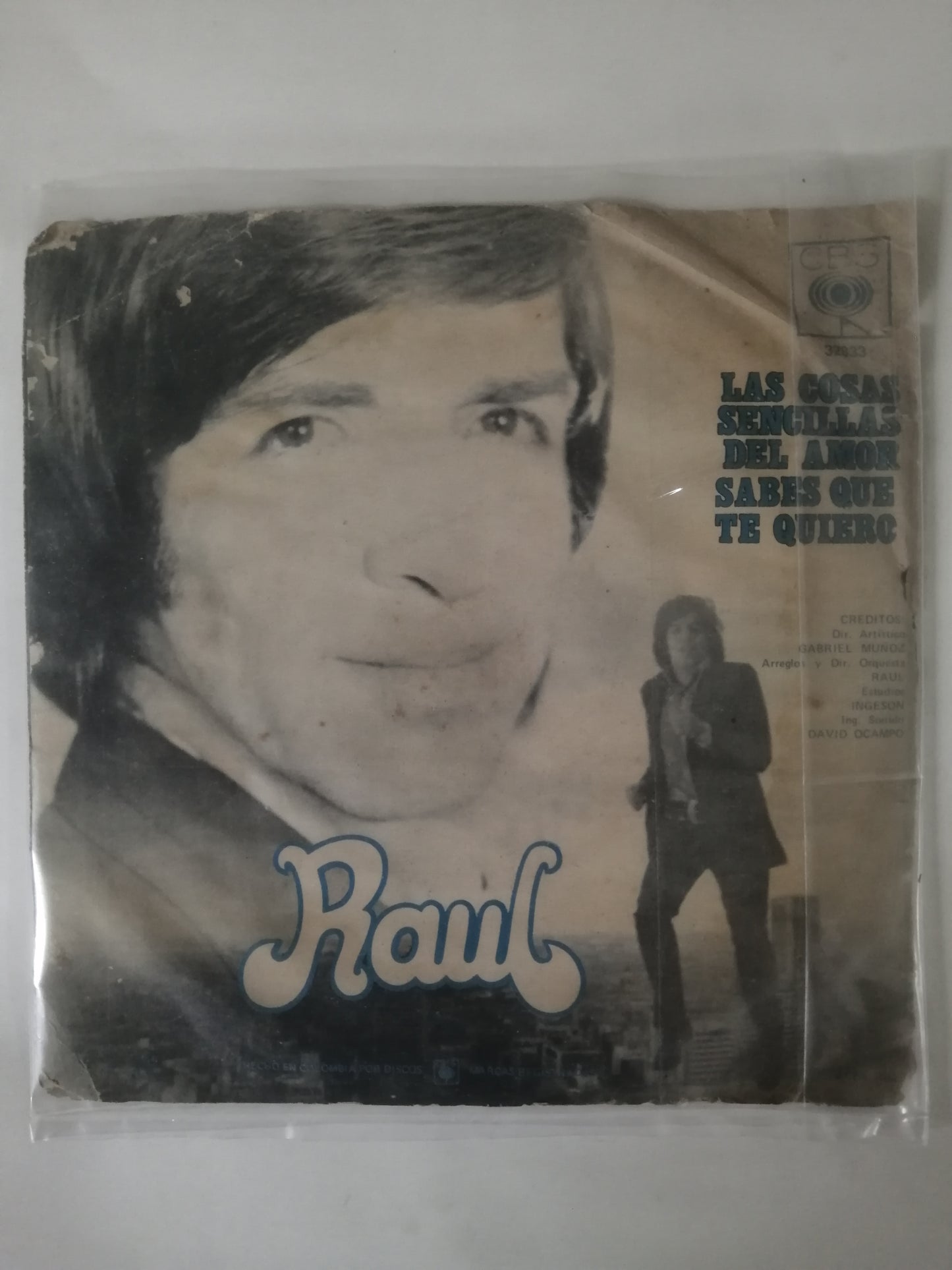 VINILO RAUL - LAS COSAS SENCILLAS DEL AMOR / SABES QUE TE QUIERO