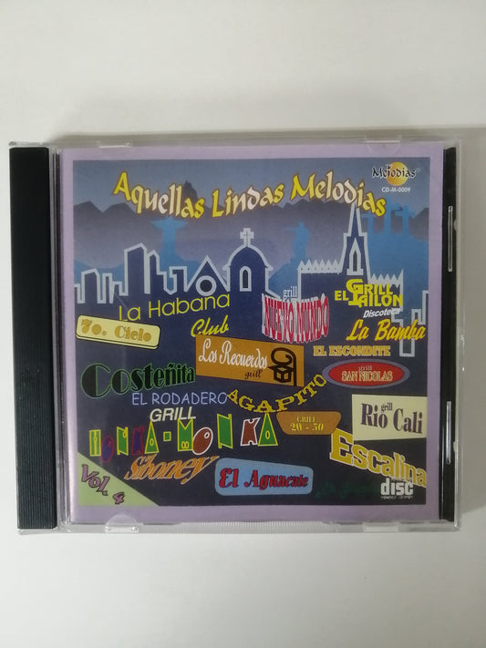 CD AQUELLAS LINDAS MELODIAS - AQUELLAS LINDAS MELODIAS VOL. 4