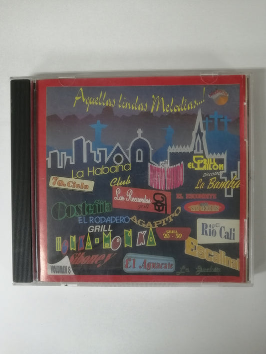 CD AQUELLAS LINDAS MELODIAS - AQUELLAS LINDAS MELODIAS VOL. 8