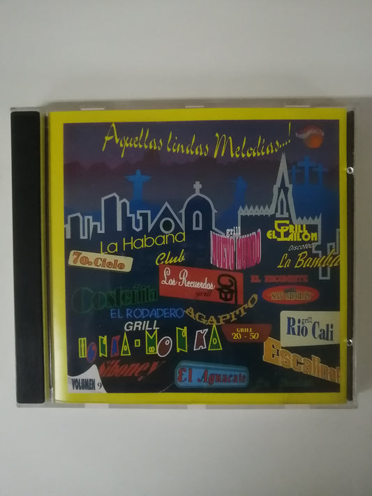 CD AQUELLAS LINDAS MELODIAS - AQUELLAS LINDAS MELODIAS VOL. 9