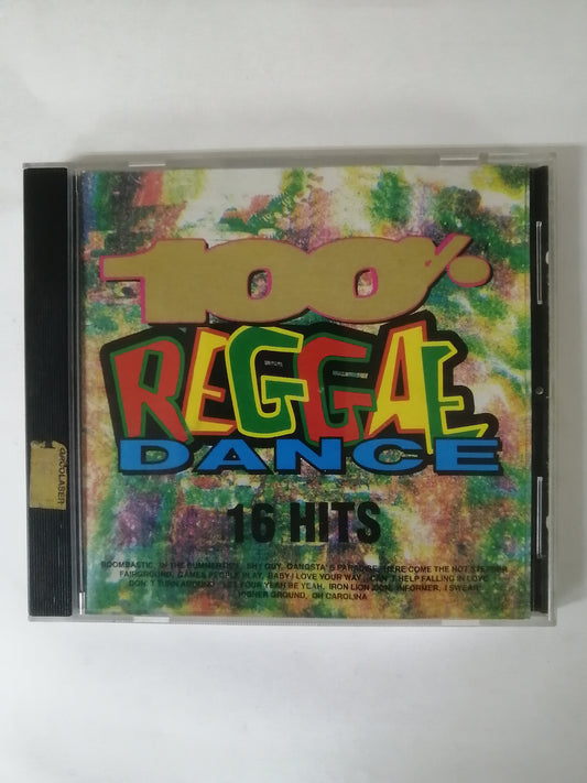 CD 100% REGGAE DANCE - 16 HITS