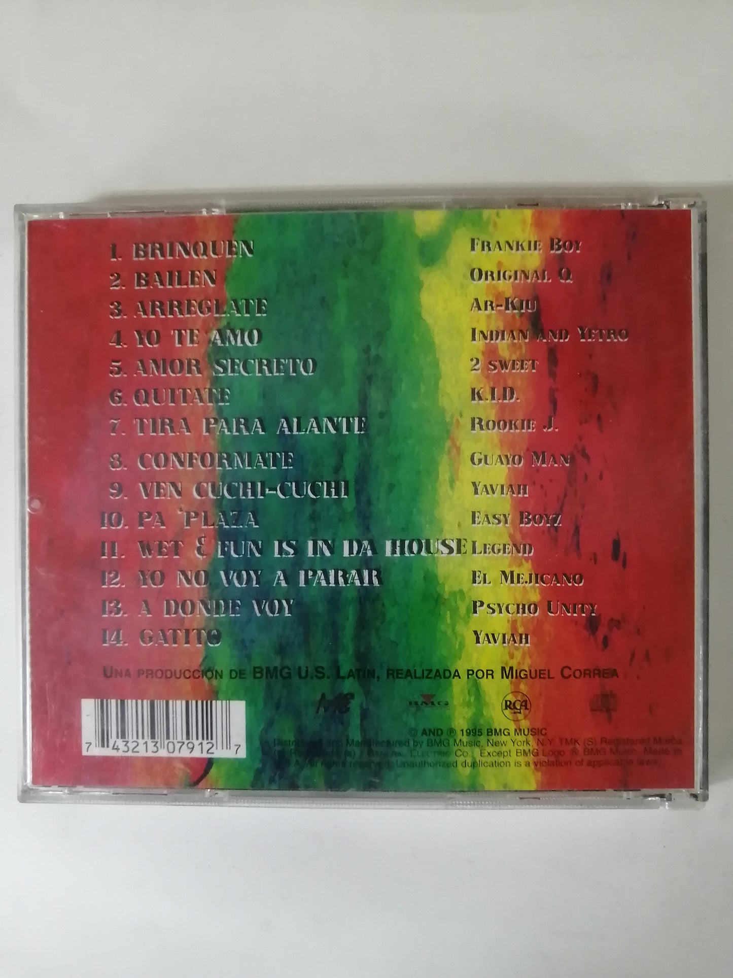 CD M.C. STOP REGGAE - VARIOS INTÉRPRETES