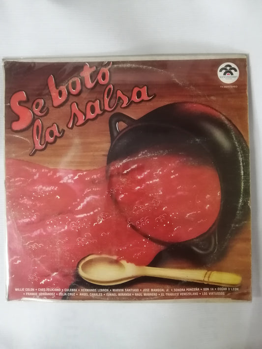 LP SE BOTÓ LA SALSA - VARIOS INTÉRPRETES