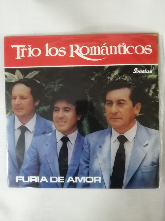 LP TRIO LOS ROMÁNTICOS - FURIA DE AMOR