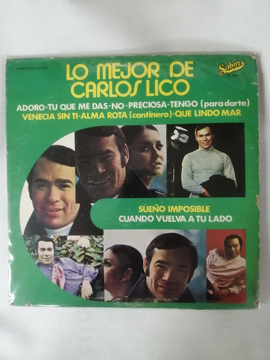 LP CARLOS LICO - LO MEJOR DE CARLOS LICO