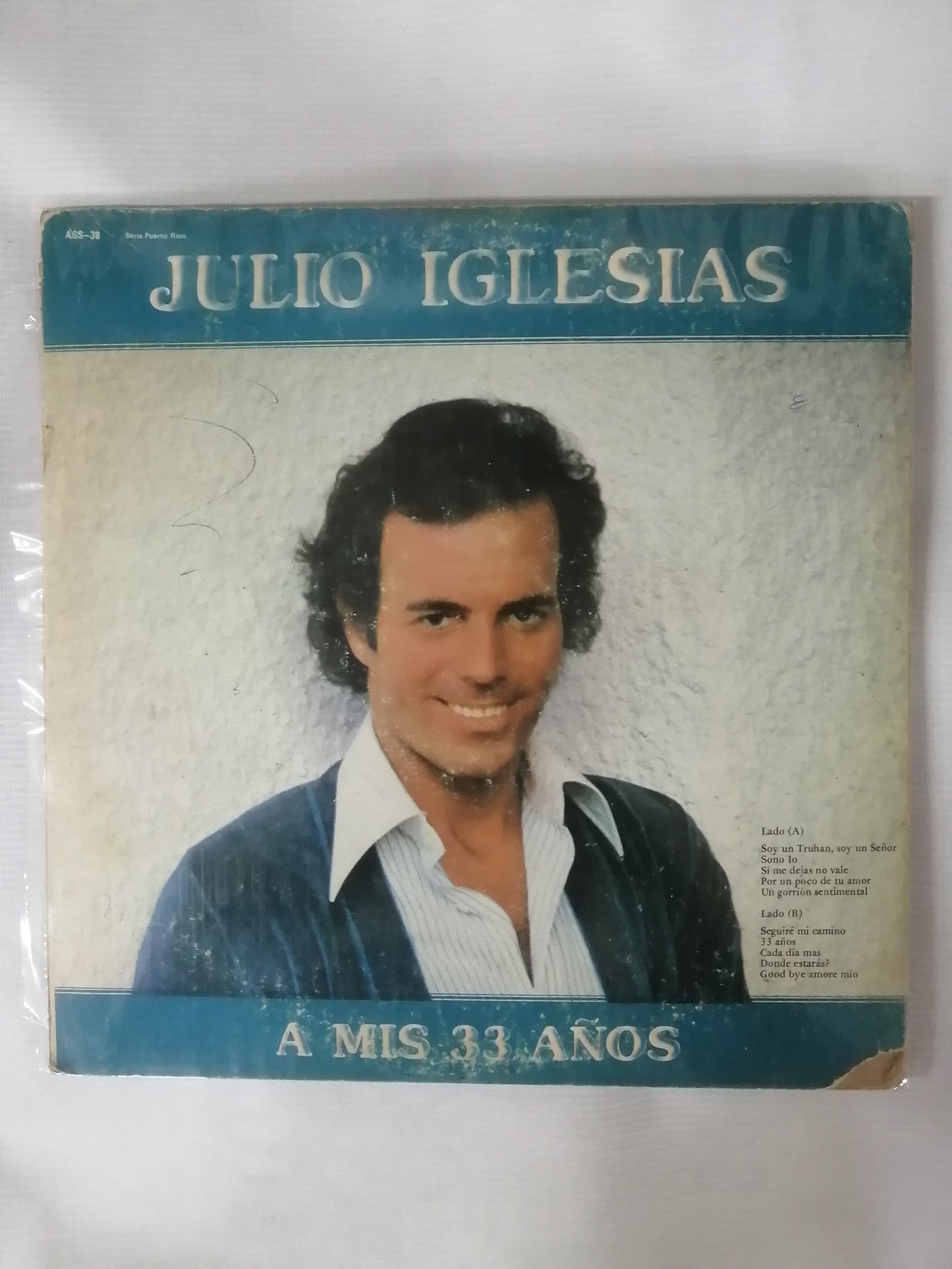 LP JULIO IGLESIAS - A MIS 33 AÑOS