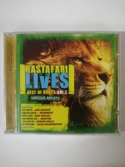 CD RASTAFARI LIVES - BEST OF ROOTS VOL. 2 -  VARIOUS ARTISTS