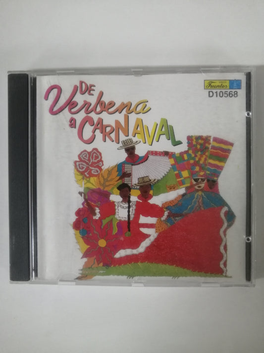 CD DE VERBENA A CARNAVAL - VARIOS INTÉRPRETES