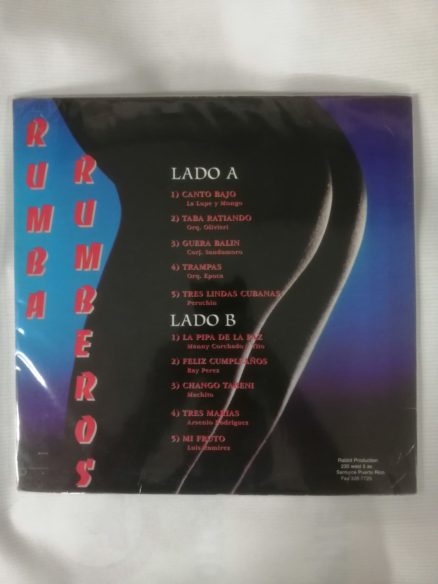 LP RUMBA RUMBEROS - VARIOS INTÉRPRETES - EDICIÓN LIMITADA