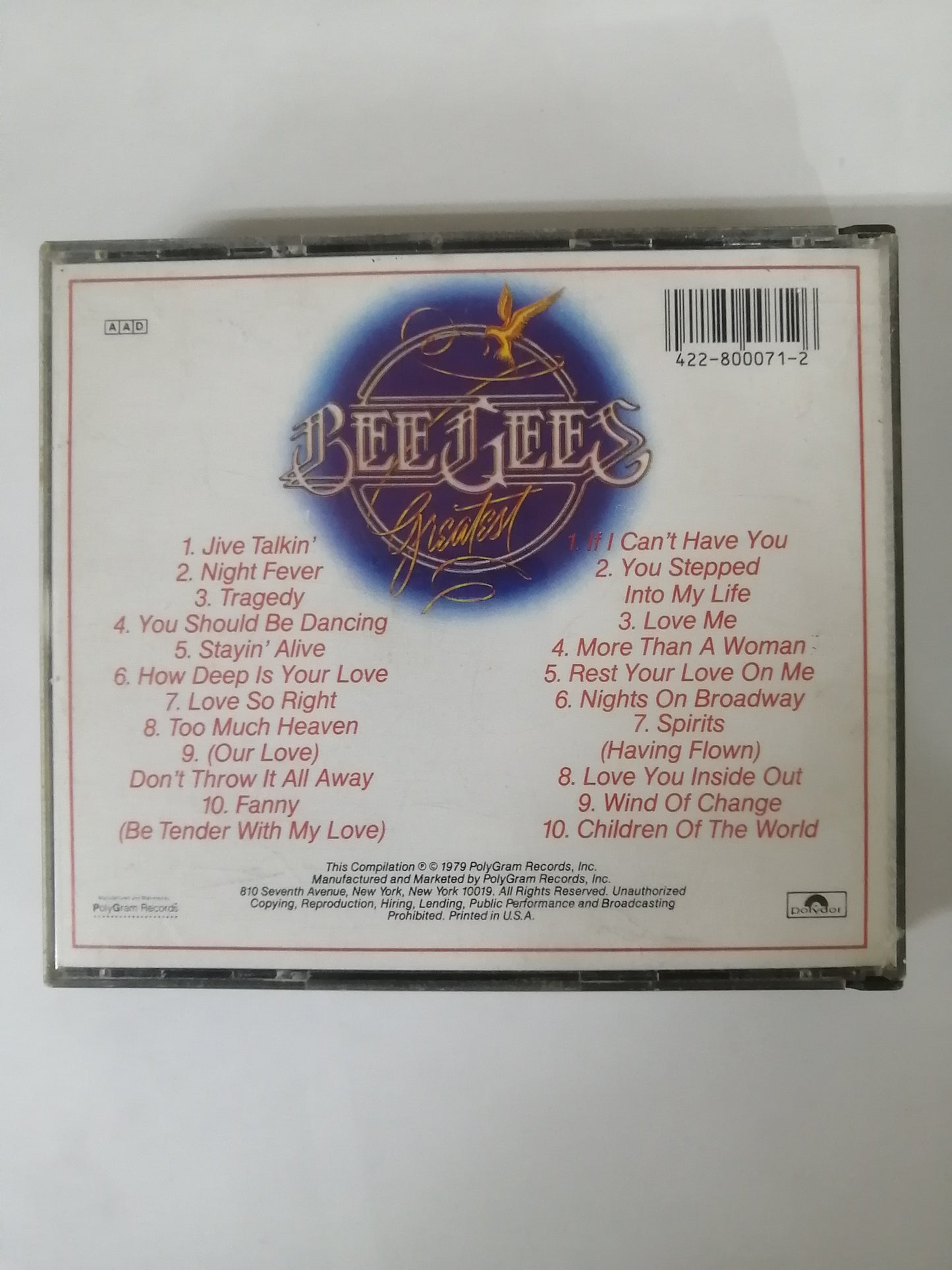 CD BEE GEES - GREATEST - CD X 2