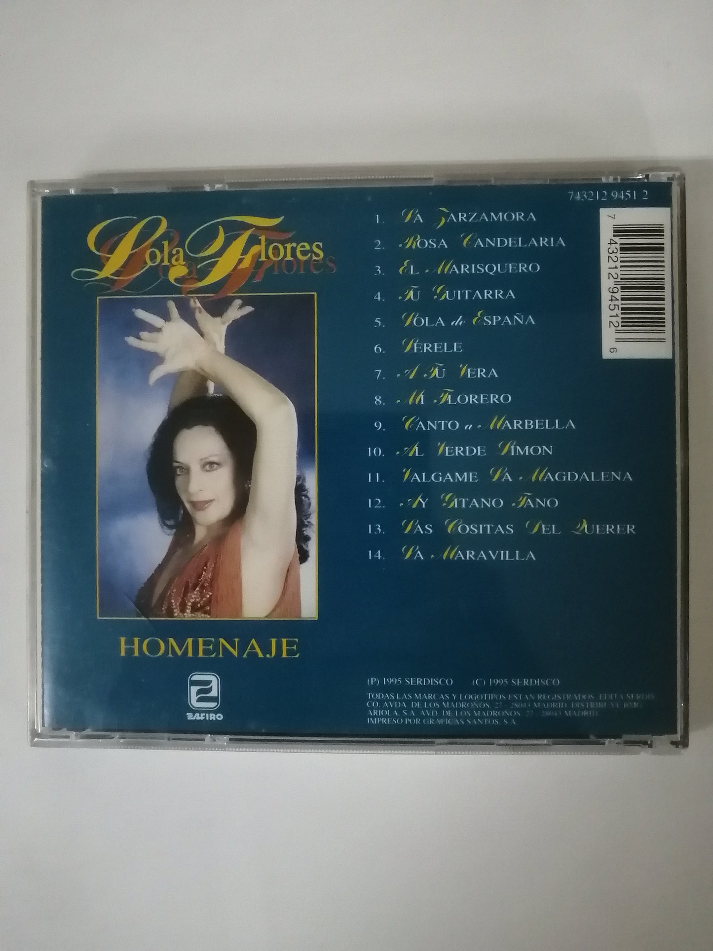 CD LOLA FLORES - HOMENAJE