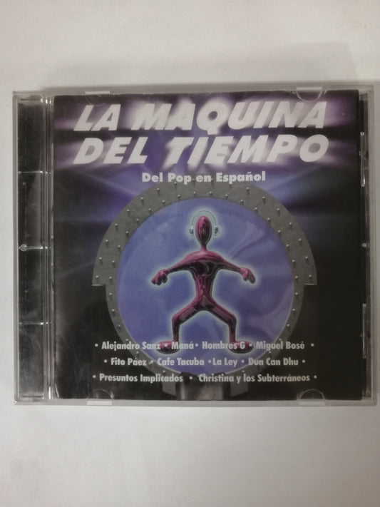 CD LA MÁQUINA DEL TIEMPO DEL POP EN ESPAÑOL - VARIOS INTÉPRETES