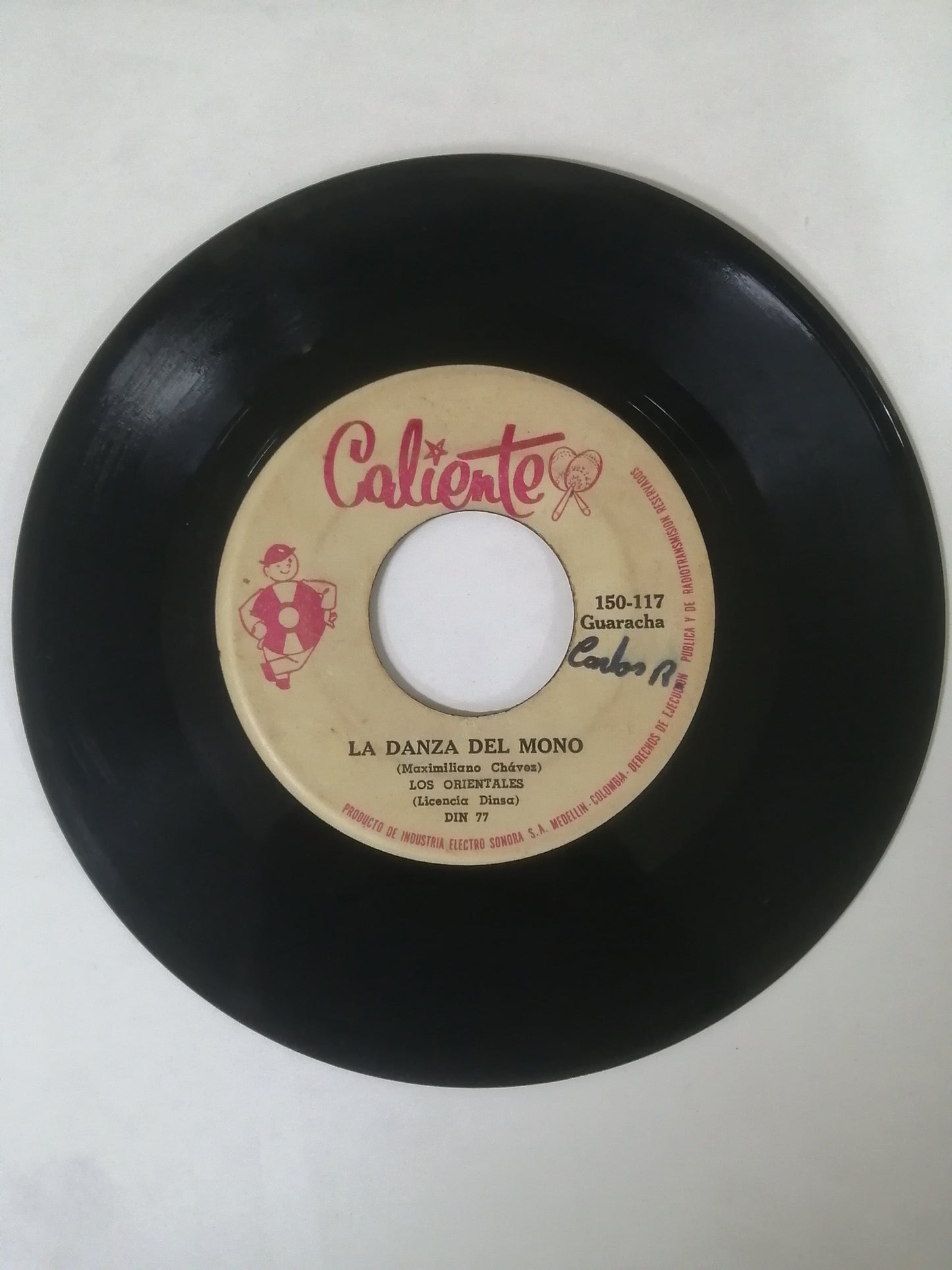 VINILO LOS ORIENTALES - LA DANZA DEL MONO / POLITO BANCES - CARNAVAL DE AREQUIPA