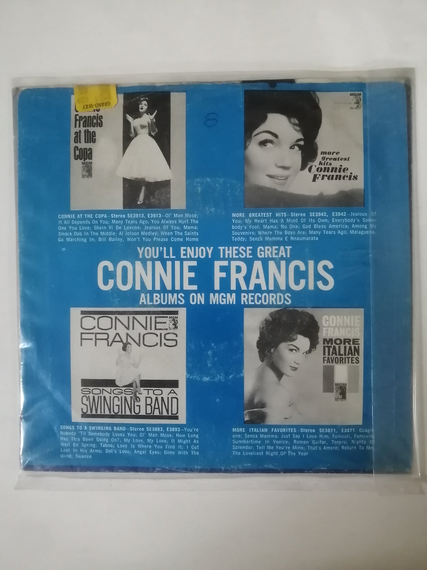 VINILO CONNIE FRANCIS - HOLLYWOOD / ( HE´S MY ) DREAMBOAT