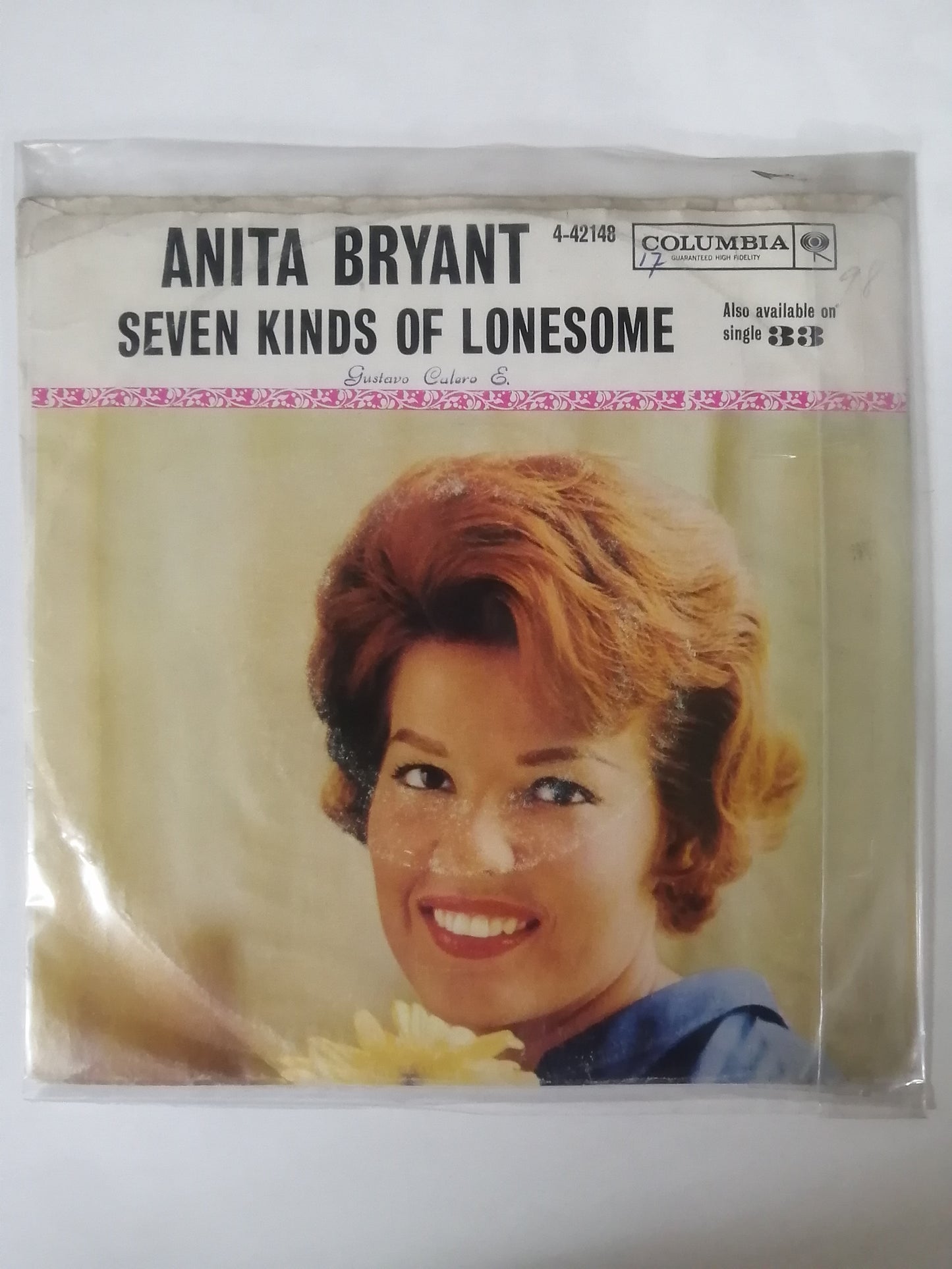 VINILO ANITA BRYANT - THE WEDDING / SEVEN KINDS OF LOVESOME